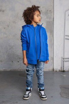 Denim nohavice Mash Mnie - blue-02