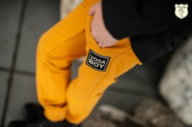 Chlapčenské nohavice Voga boy - yellow-02