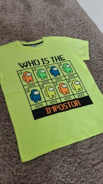 Chlapčenské tričko Impostor - neon
