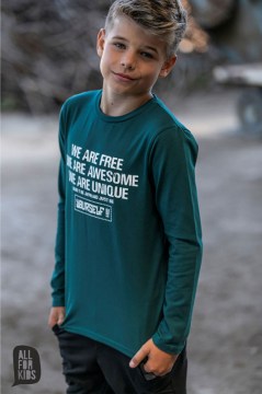 Chlapčenské tričko FREE - green