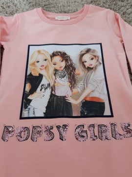 Dievčenská tunika Popsy Girls 01